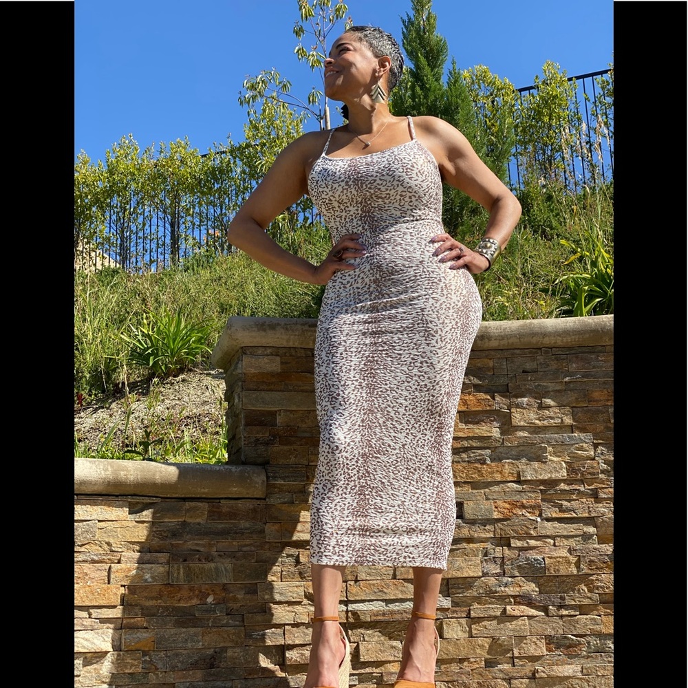 LAME LEOPARD MIDI  www.nikishaw.com
